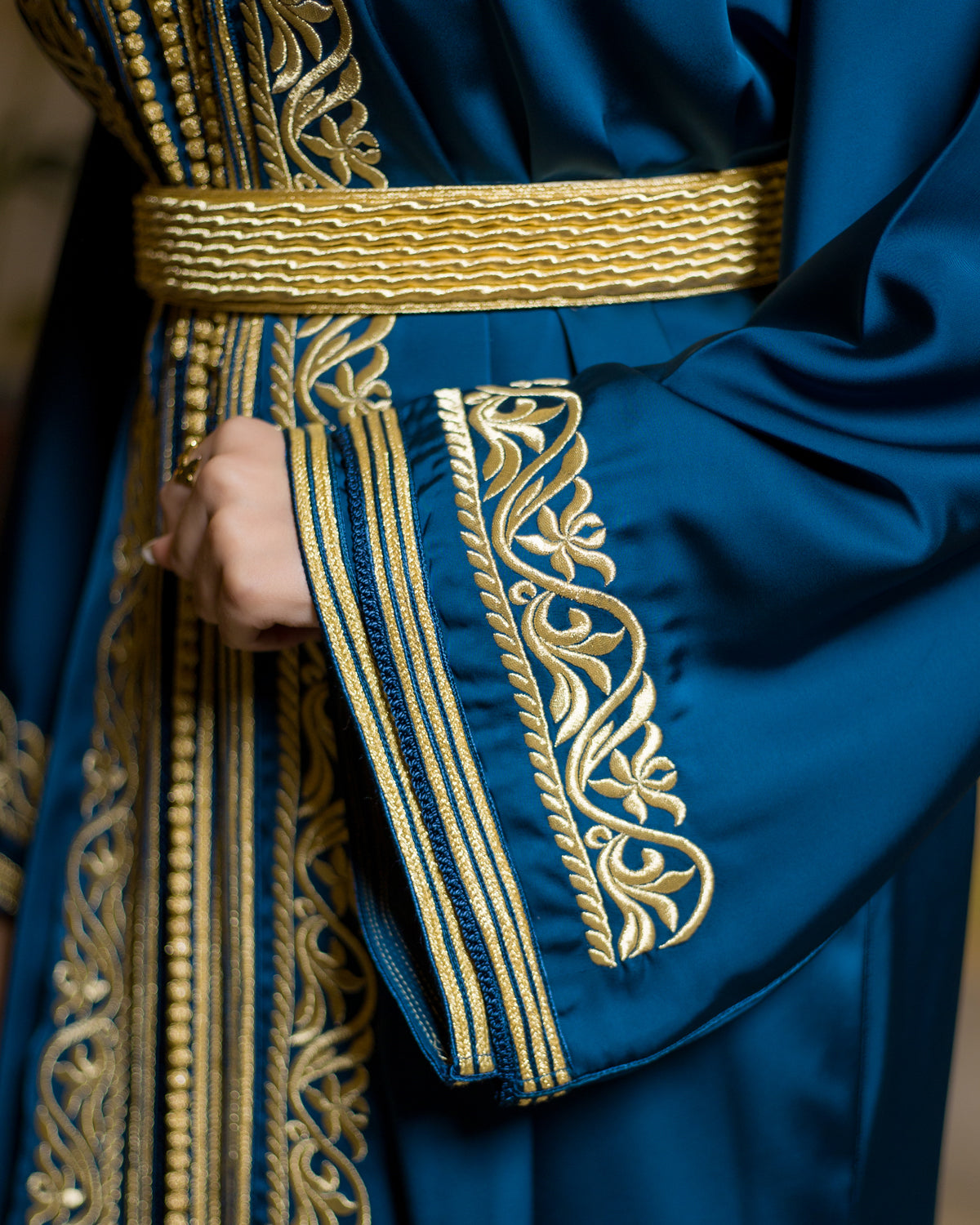 Gharam Blue Petrol