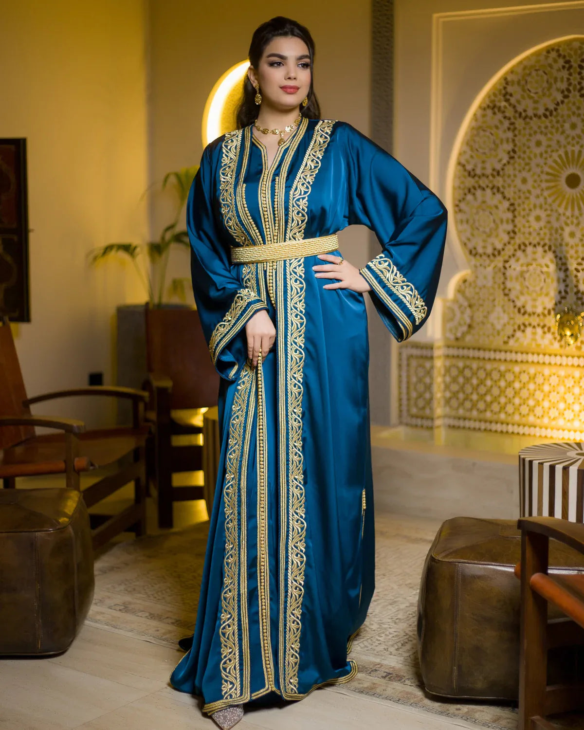 Gharam Blue Petrol