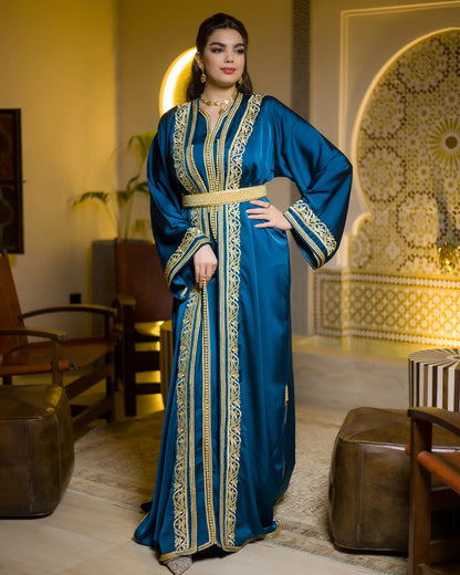 Gharam Blue Petrol