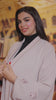 Product showcase video of the WATAR Harmony beige kimono featuring movement and embroidery details.